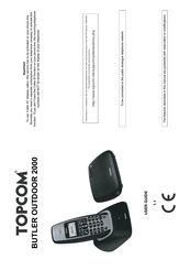 Topcom BUTLER OUTDOOR 2000 User Manual