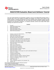 Texas Instruments INA231EVM User Manual