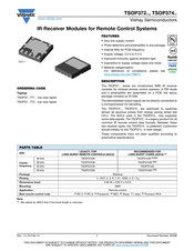 Vishay TSOP37236 Manual