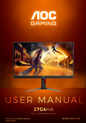 AOC 27G4HA User Manual