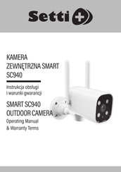 Setti+ SC940 Operating Manual & Warranty