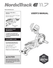 ICON IP NordicTrack E 11.7 User Manual