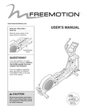 ICON IP FREEMOTION E 4.2 User Manual