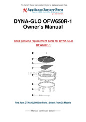 pleasant hearth COLOSSAL OFW650R-1 Owner's Manual