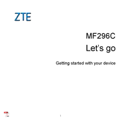 Zte MF296C Getting Started
