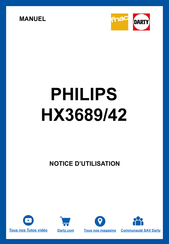 Philips Sonicare 4000 Series Instructions Manual