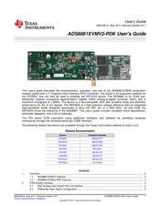 Texas Instruments ADS8881EVMV2-PDK User Manual