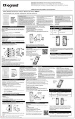 Legrand radiant WNRCB46 Installation Instructions