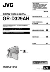 JVC GR-D329AH Instructions Manual