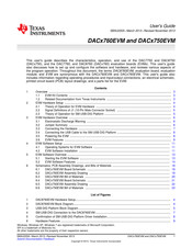 Texas Instruments DAC 760EVM Series User Manual