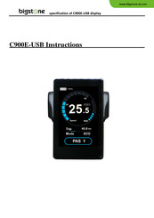 BIGSTONE C900E-USB Instructions Manual