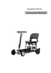 ComfyGo Mobility BC-MS310 Instruction Manual