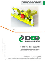Dromone D80 Operator Instructions Manual