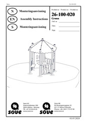 Sove 26-100-020 Assembly Instructions Manual