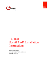 Levil Aviation iLevil 3 AP Installation Instructions Manual