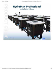 Hydra HydraMax Professional Installation Manual