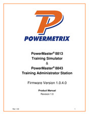 PowerMetrix PowerMaster 8813 Product Manual