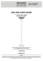 Home Decorators Collection DS18523 Use And Care Manual