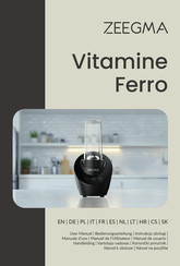 Zeegma Vitamine Ferro User Manual
