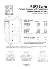 PolyJohn PJP3 Assembly Instructions Manual