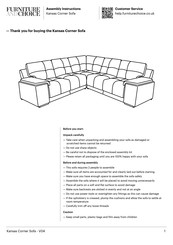 Furniture And Choice Kansas Assembly Instructions Manual