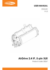 SHOWTEC AirDrive 2.4 IP, 5-pin XLR User Manual