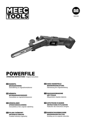 Meec tools 022349 Operating Instructions Manual