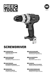 Meec tools 012273 Operating Instructions Manual