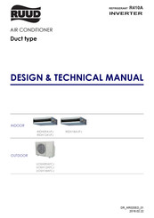 Ruud UOSH18AFCJ Design & Technical Manual