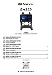 Phonocar CUSTOMFIT SM349 Installer Manual
