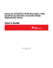 Texas Instruments UCC24612-1EVM User Manual