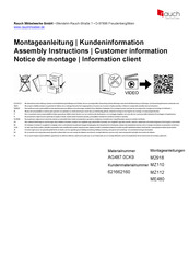 Rauch 621662160 Assembly Instructions Manual