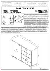 Otto MARBELLA 2K4F Assembling Instruction
