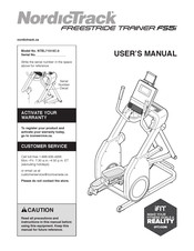NordicTrack FS5I User Manual