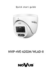Novus NVIP-4VE-6202M/WLAD-II Quick Start Manual