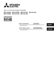 Mitsubishi Electric MSZ-GX09NL Installation Manual