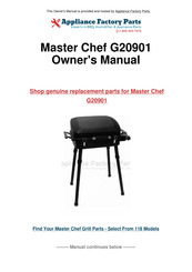 Master Chef G20901 Manual