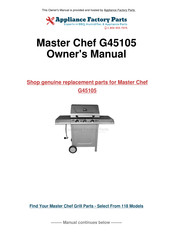 Master Chef G45105 Manual