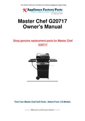 Master Chef G20717 Owner's Manual