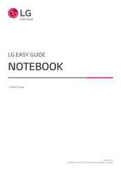 LG 17Z90SP Series Easy Manual