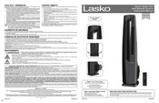 Lasko FHV801 Instruction Manual