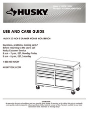 Husky H52MWC9WHTGLD Use And Care Manual