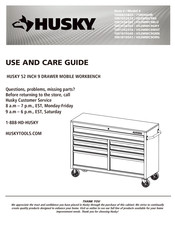 Husky H52MWC9BLU Use And Care Manual