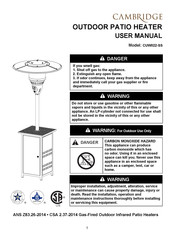 CAMBRIDGE CUW022-SS User Manual