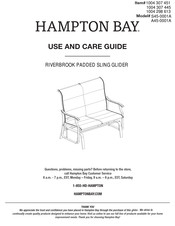 HAMPTON BAY S45-0001A Use And Care Manual