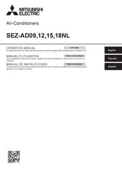 Mitsubishi Electric SEZ-AD15NL Operation Manual