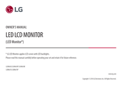 LG 32UN650P Owner's Manual