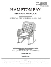 HAMPTON BAY FRS80865R-BS Use And Care Manual