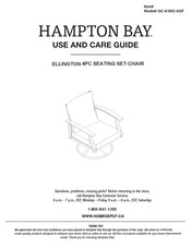 HAMPTON BAY GC-41052-SSP Use And Care Manual