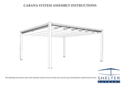 SHELTER CABANA Assembly Instructions Manual